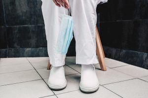 Nurse,Legs,Mask,Hospital,White